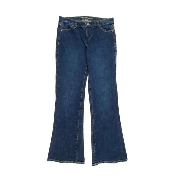 Old Navy The Sweetheart Bootcut Women's size 6 Dark Wash Blue Denim Jeans - Picture 1 of 4